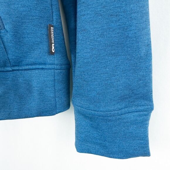 Outdoor Research Emersion Fleece Crew Neck‎ Sweatshirt Womens Medium Blue 279969 - Picture 12 of 15